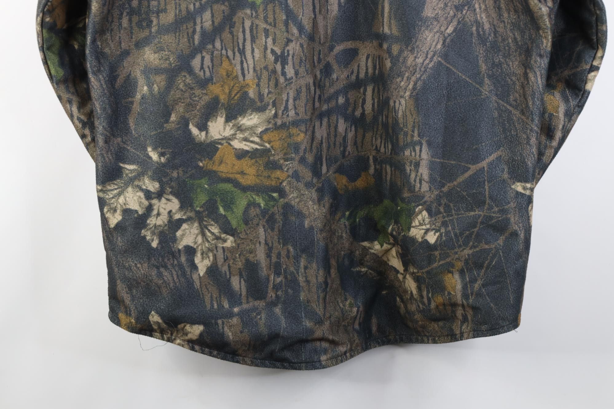 Cabelas Vintage 90s Cabelas Chamois Cloth Camouflage Shirt Jacket Size US L / EU 52-54 / 3 - 14 Thumbnail