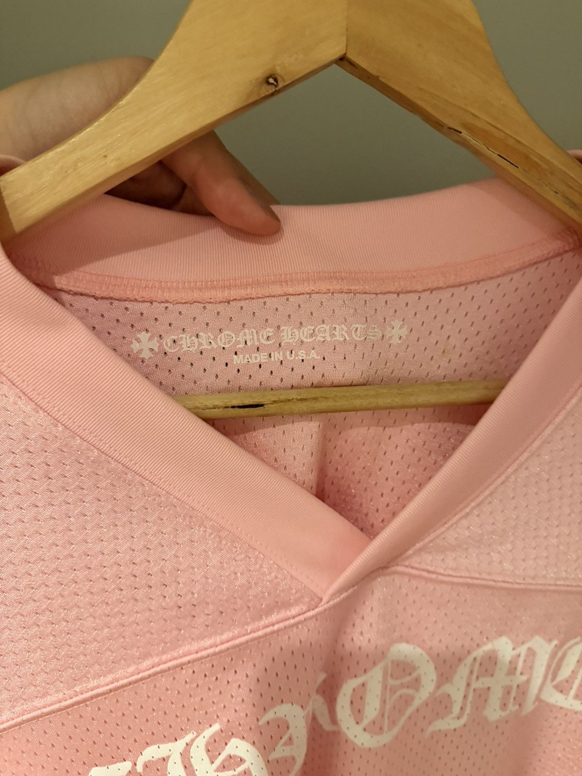 Chrome Hearts Chrome Heart Pink Jersey Size ONE SIZE - 4 Thumbnail