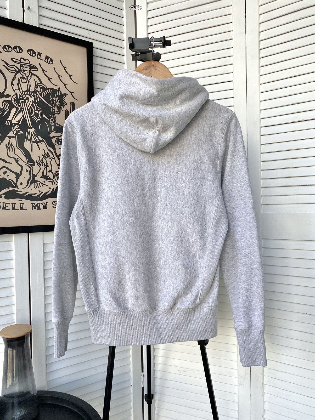 Champion × Vintage Vintage Champion Knit Big Logo Y2K Hoodie Sweatshirt Size US S / EU 44-46 / 1 - 2 Thumbnail