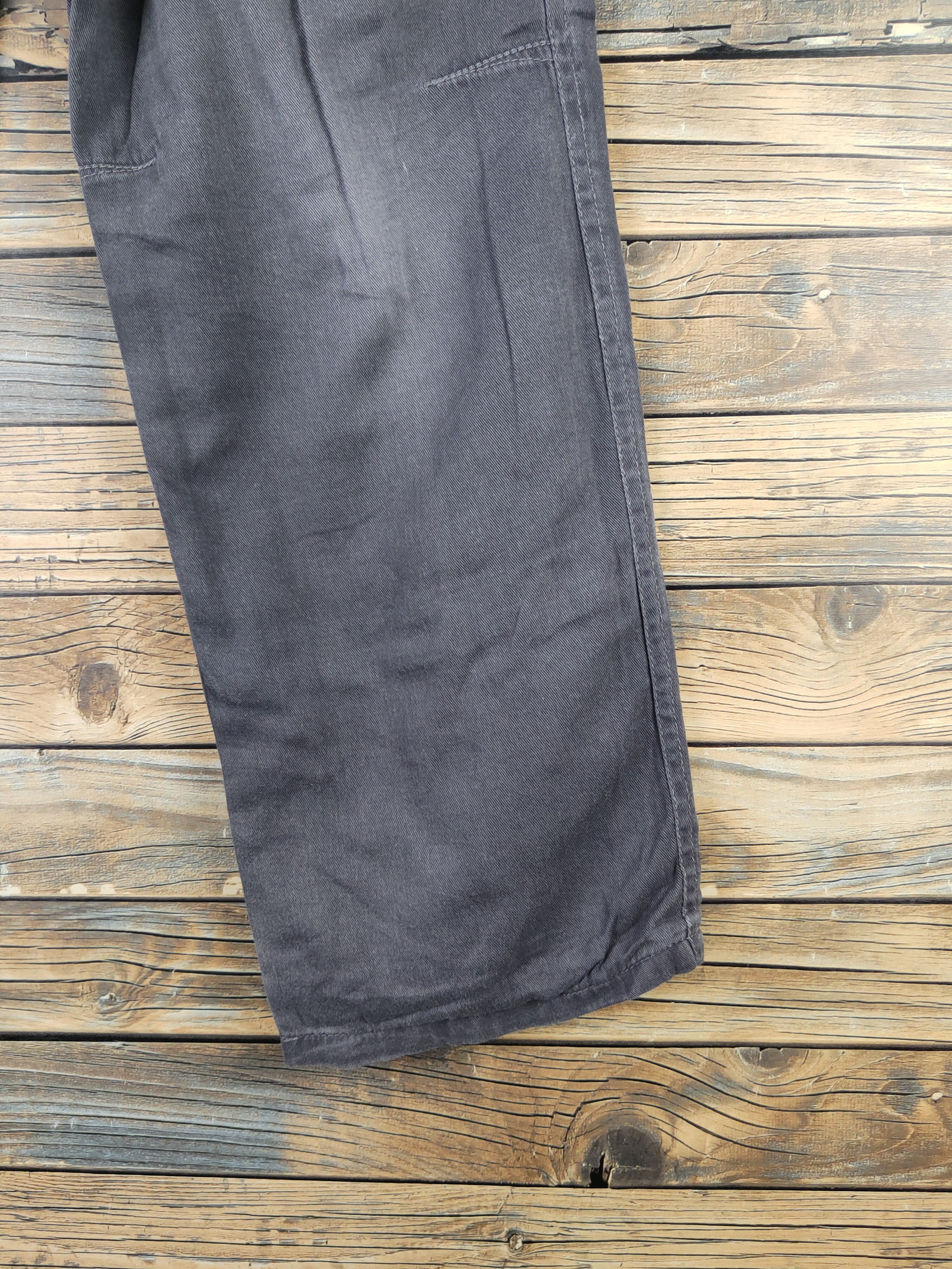 Japanese Brand DL TD Mania Dark Gray Multipocket Cargo Pants #2336 Size US 26 / EU 42 - 8 Thumbnail