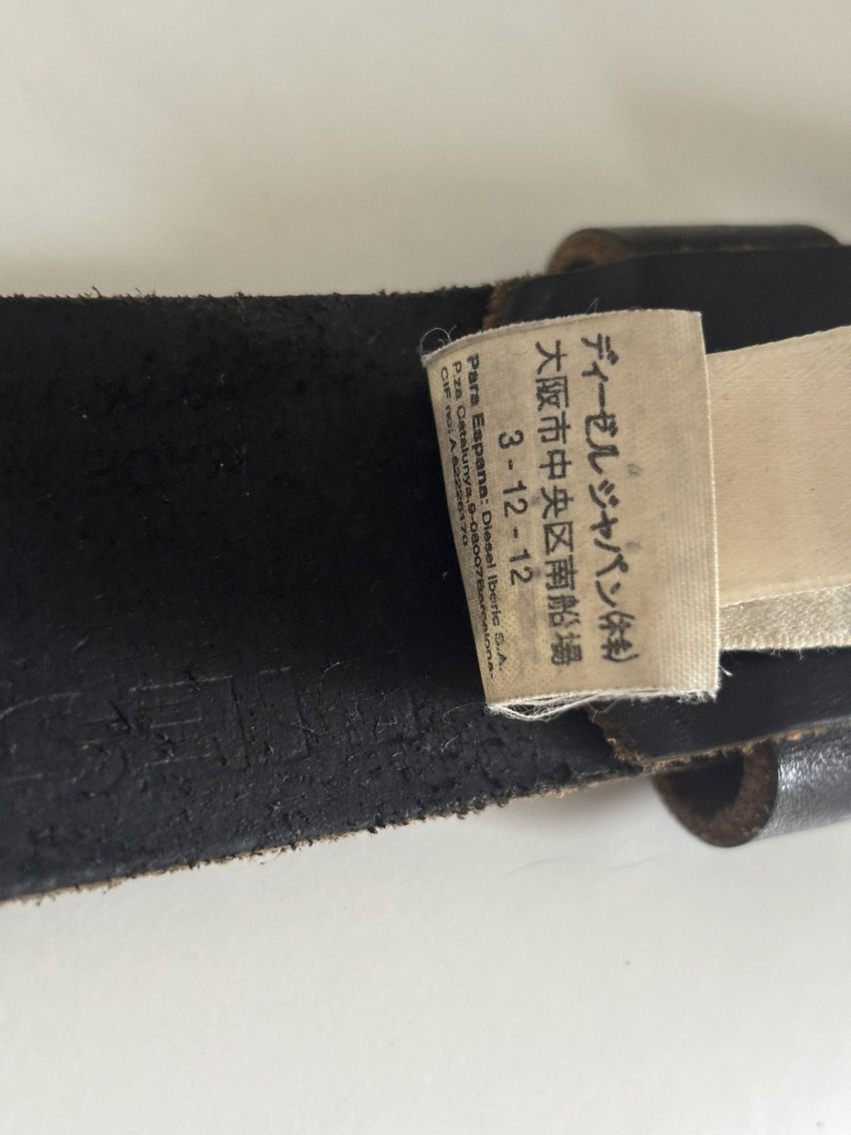Diesel Diesel vintage 90’ belt heavy duty avantgarde Size ONE SIZE - 12 Thumbnail