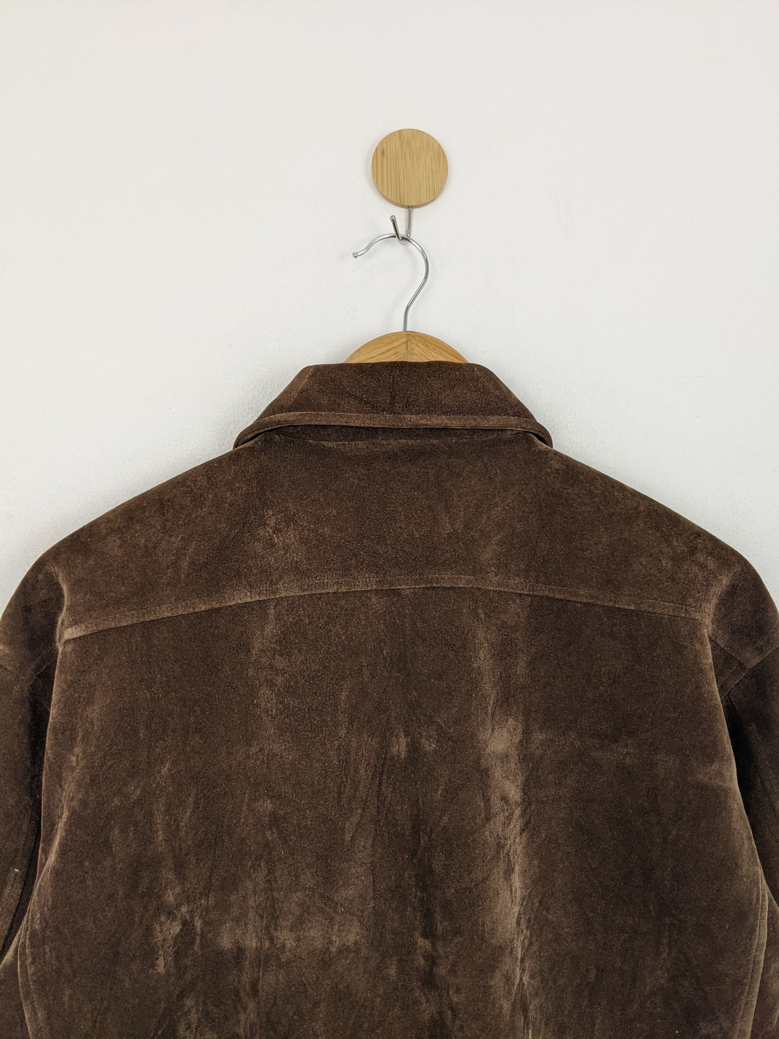 Japanese Brand Vintage Insolent VELVET zipper Jacket MJ0140 Size US XL / EU 56 / 4 - 4 Thumbnail