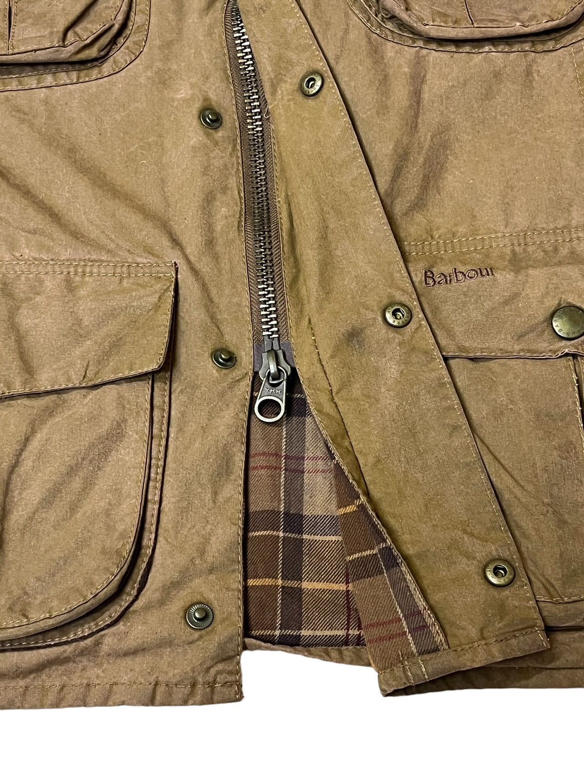 Barbour SICK🔥BARBOUR SYLKOIL WAXED COTTON MENS UTILITY JACKET Size US L / EU 52-54 / 3 - 10 Thumbnail