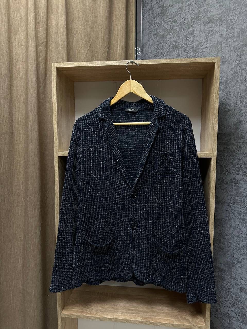 Philipp Plein × Vintage Vintage Phil Petter Black Speckled Cardigan Size US M / EU 48-50 / 2 - 3 Thumbnail