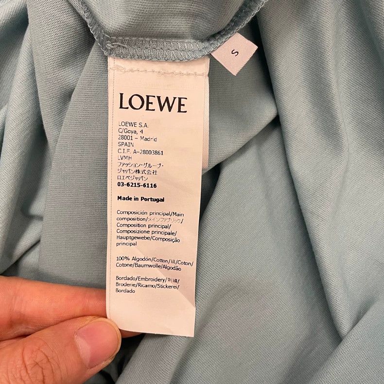 Loewe LOEWE Blue and green Chihiro x Chihiro co-branded embroide Size S / US 4 / IT 40 - 6 Thumbnail