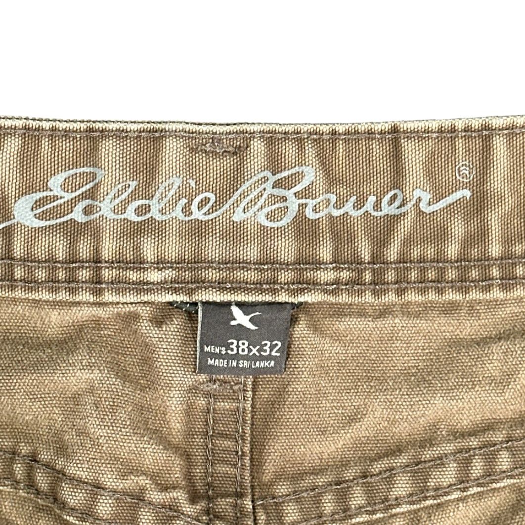 Eddie Bauer Eddie Bauer Pants Mens 38x31 Brown Tan Canvas Heavyweight Cotton Gorpcore Size US 38 / EU 54 - 4 Thumbnail