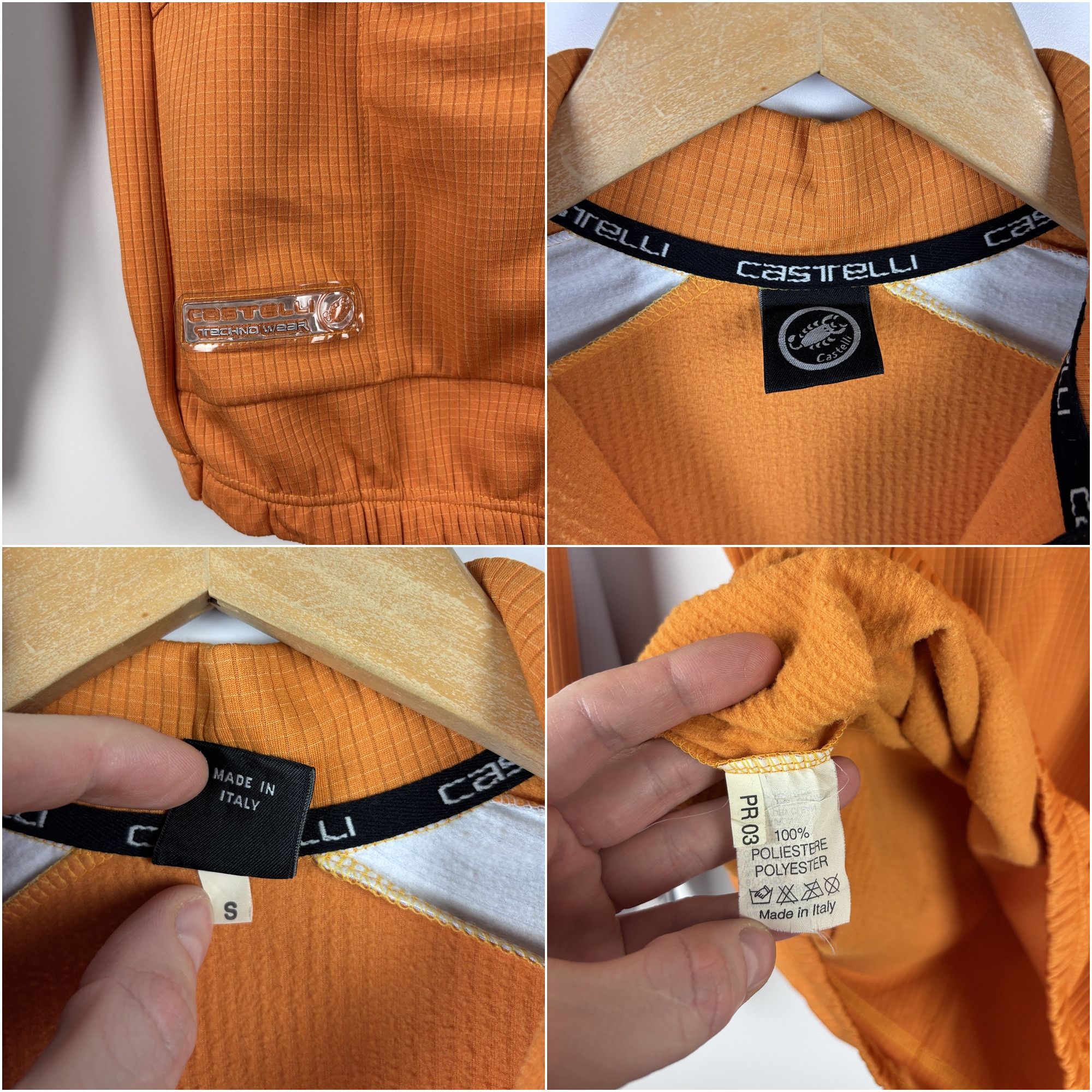 Other Vintage Castelli Techno Sport Wear 1/4 Zip Cycling Jersey S Size US S / EU 44-46 / 1 - 8 Thumbnail