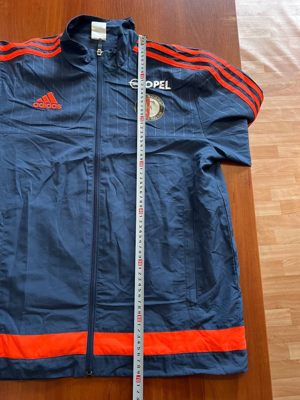 Adidas 2015 FEYENOORD TRAINING SOCCER FOOTBALL TRACK ZIP JACKET M Size US M / EU 48-50 / 2 - 17 Thumbnail