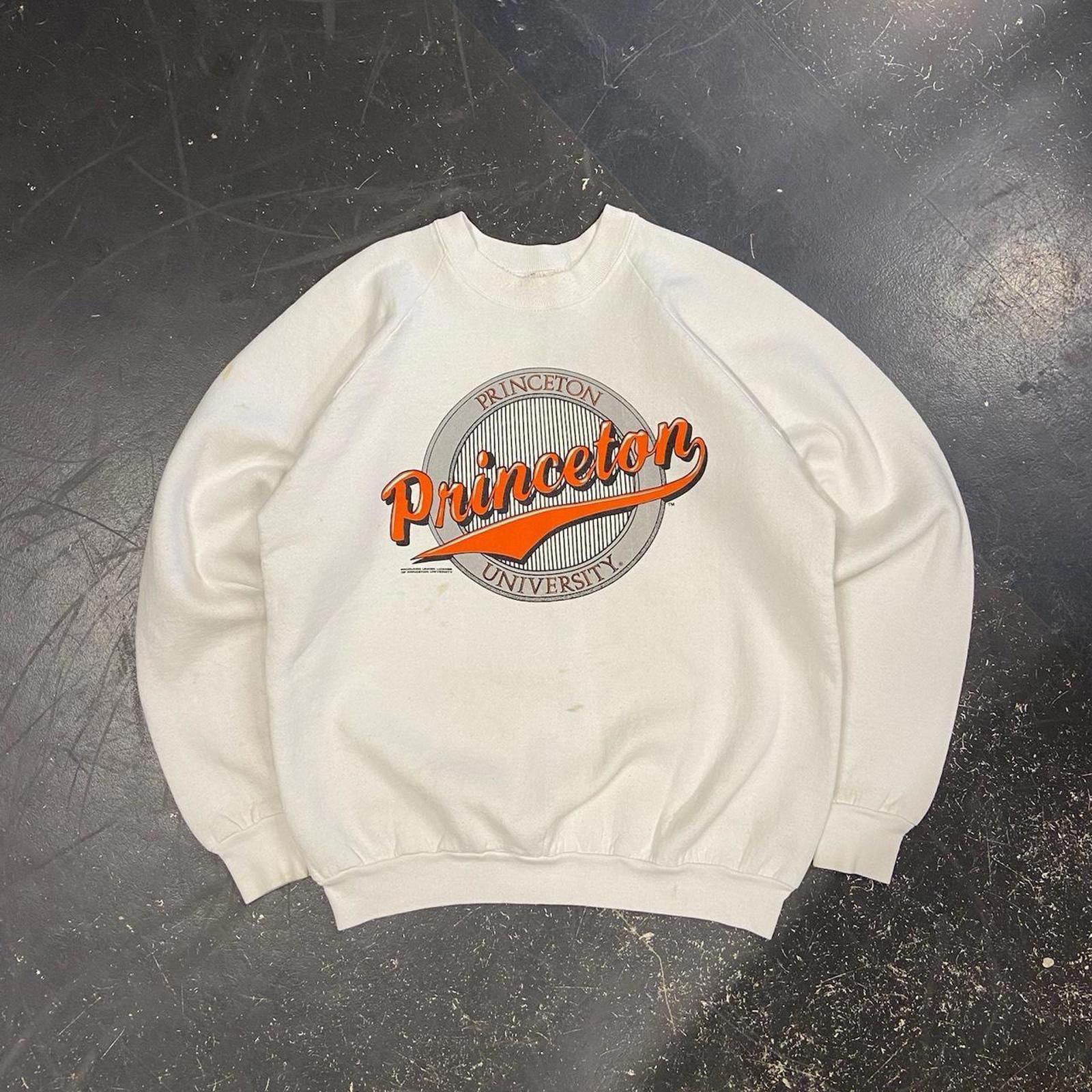 Vintage 80s Princeton University Crewneck Size US L / EU 52-54 / 3 - 1 Thumbnail