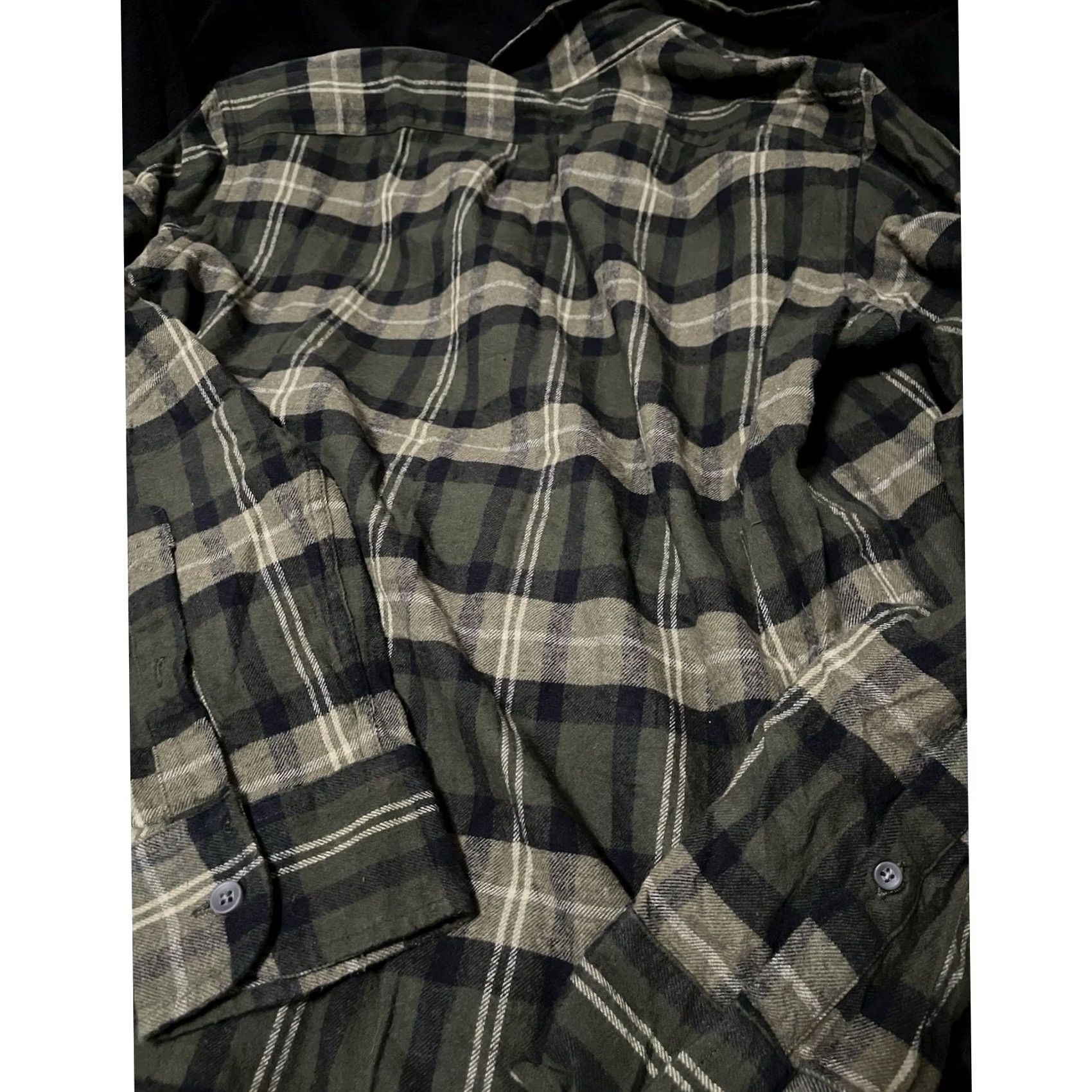 J.Crew J.Crew Classic Plaid Flannel Shirt Men Size M Green Long Sleeve Collared Size US M / EU 48-50 / 2 - 2 Thumbnail