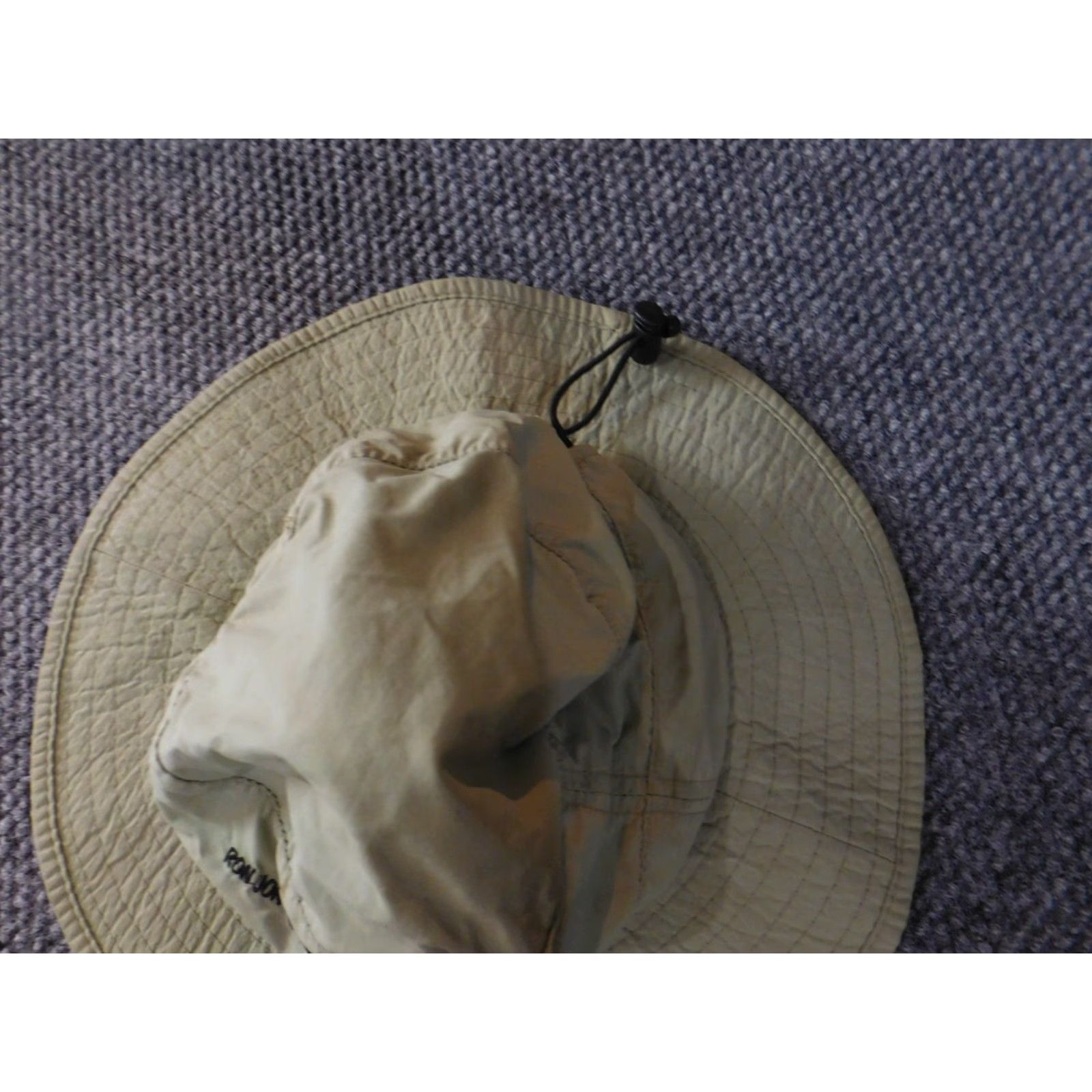 Ron Jon Surf Shop Ron Jon Surf Shop Hat Bucket Beige Medium Mens Classic M Beige Nylon Canvas Casual Lightweight Cap Cap Hat Men Classic Bucket Hat Size ONE SIZE - 4 Thumbnail