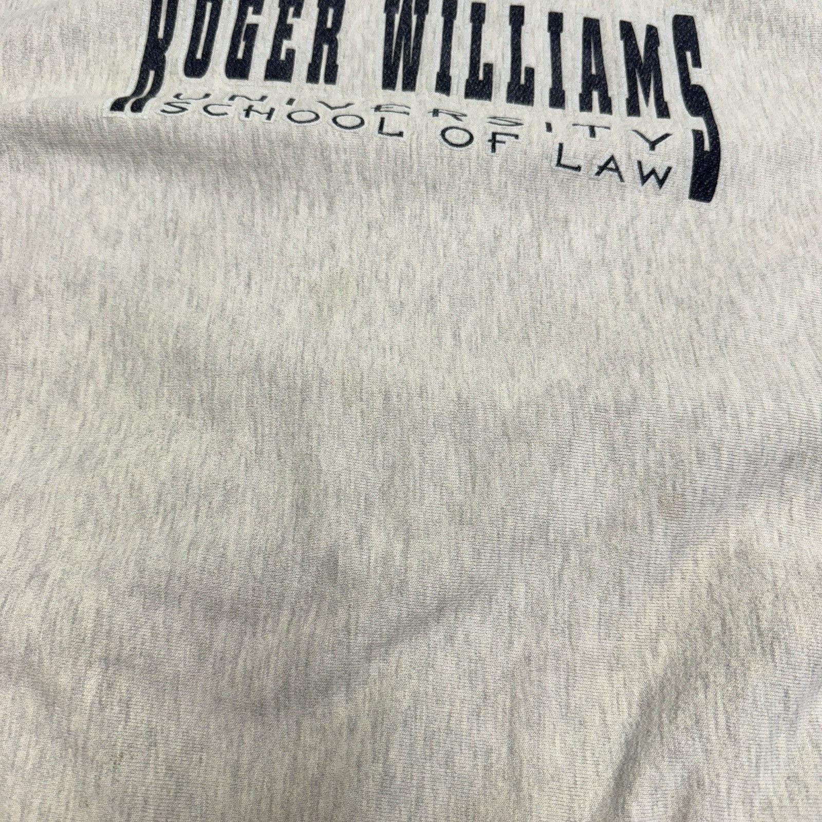 Vintage Vintage 90s Roger Williams University Law School Sweatshirt Size US XL / EU 56 / 4 - 5 Thumbnail
