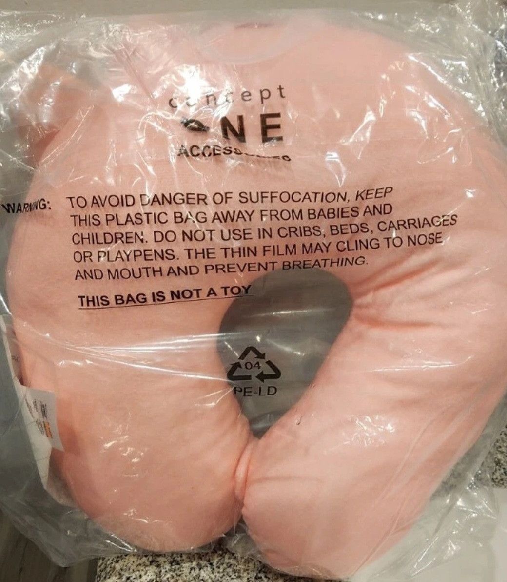 Other NWT Ful Hello Kitty Portable Travel Neck Pillow Pink Heads Size ONE SIZE - 2 Thumbnail