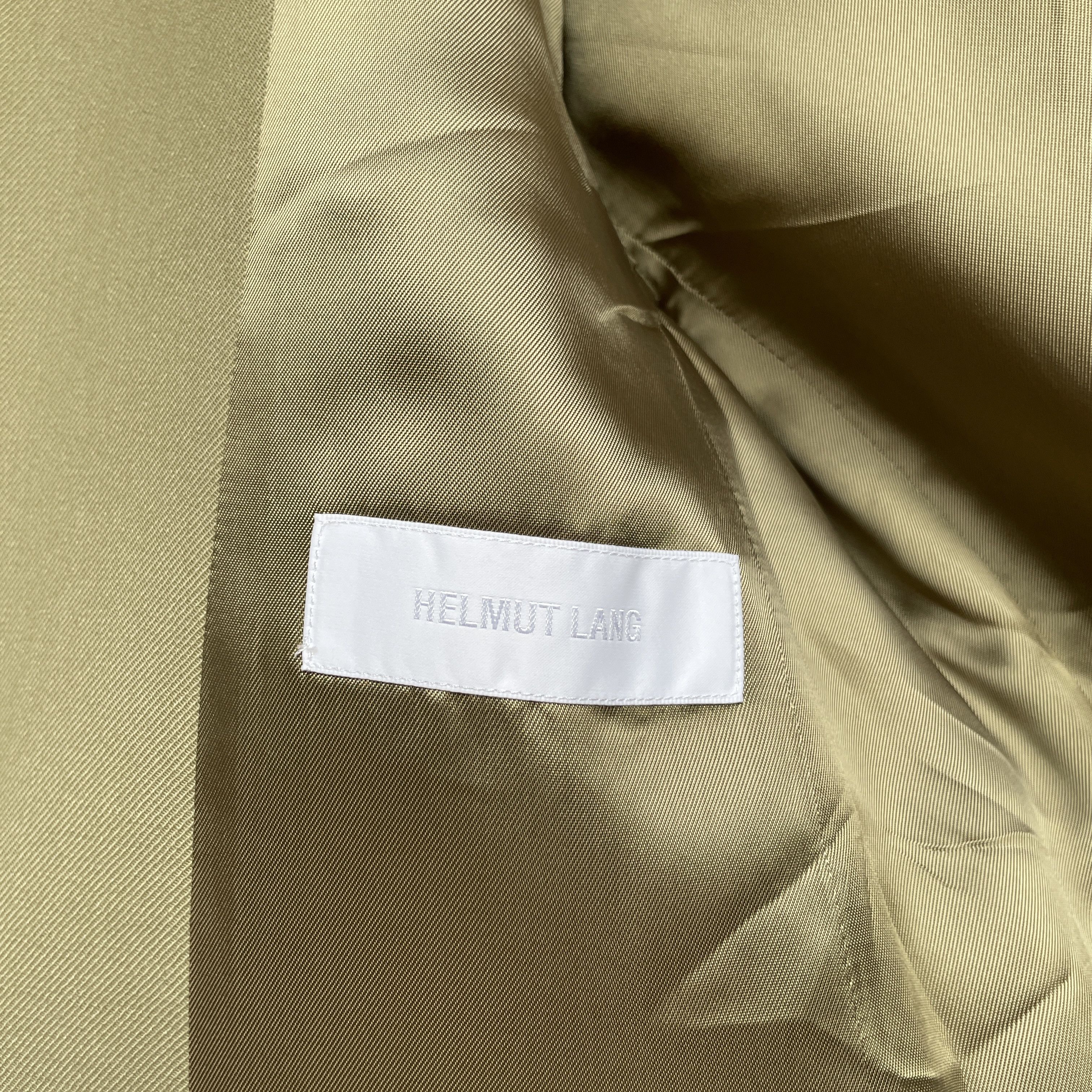 Helmut Lang Helmut Lang Peak Lapel Womens Wool Blend Blazer Size US 0 Size XS / US 0-2 / IT 36-38 - 9 Thumbnail