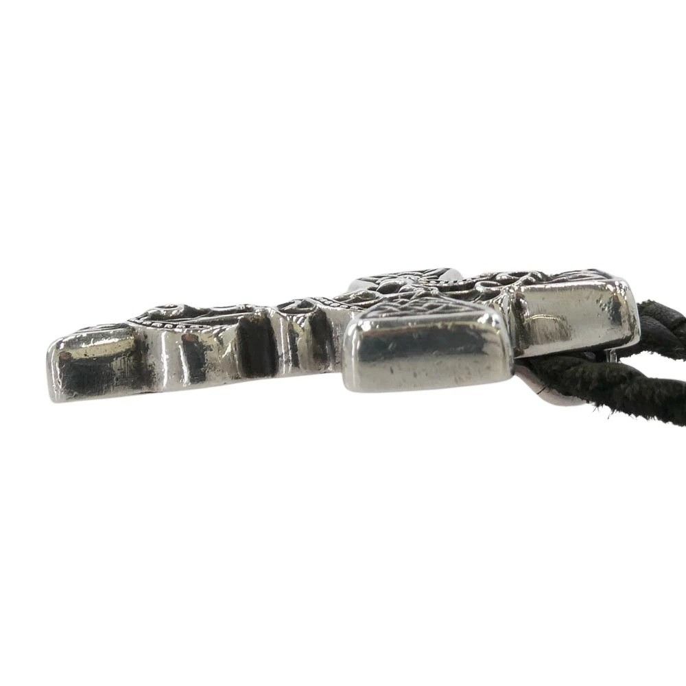 Chrome Hearts 🔥 CHROME HEARTS CELTIC CROSS LEATHER BRAID NECKLACE Size ONE SIZE - 6 Thumbnail