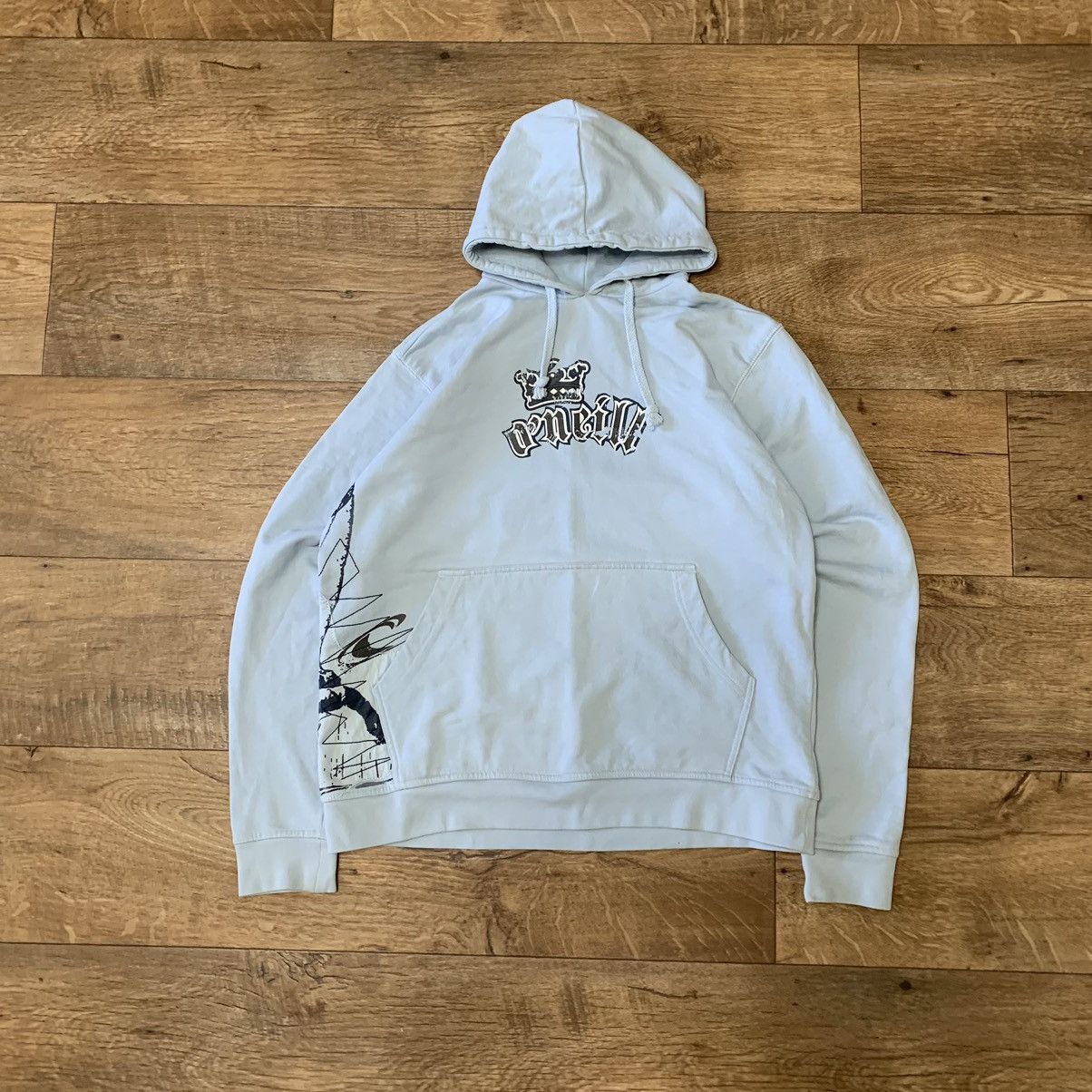 O'Neill 00’s Oneill Crazy Embroidered Hoodie Size US M / EU 48-50 / 2 - 2 Thumbnail