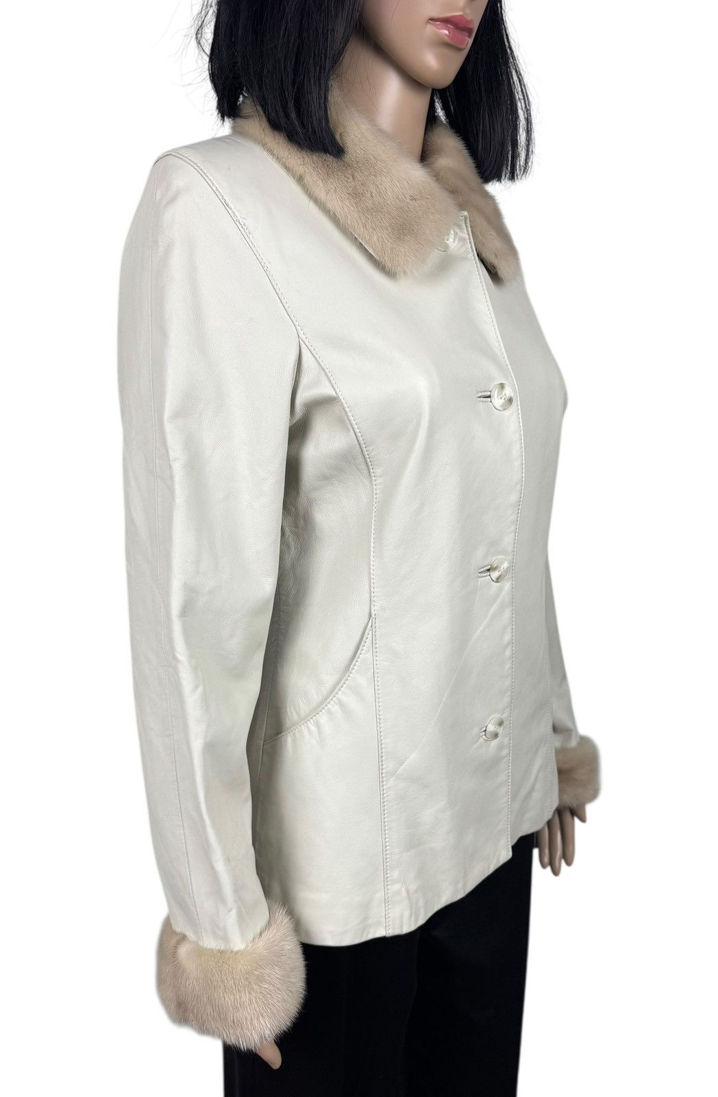 Other Bel Gusto Tokyo Fur Leather Jacket Mink Fur size S Size S / US 4 / IT 40 - 3 Thumbnail