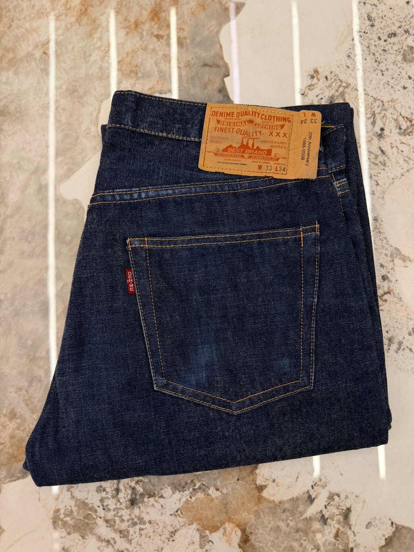 Denime Denime 20th Anniversary 60S Jeans Size US 33 - 1 Thumbnail