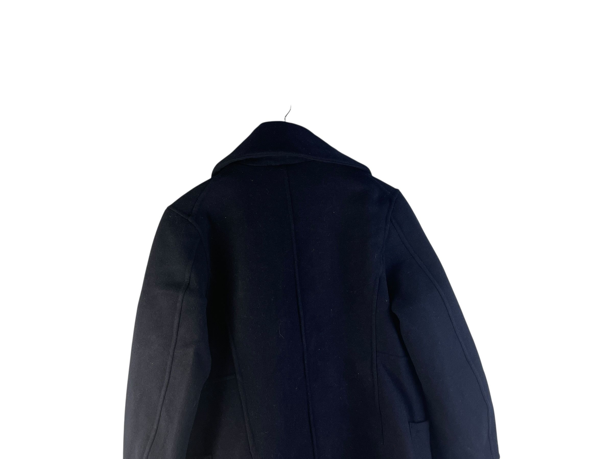 Jil Sander × Uniqlo UNIQLO +J Jil Sander Double Face Wool Peacoat Navy Size S Size US S / EU 44-46 / 1 - 10 Thumbnail
