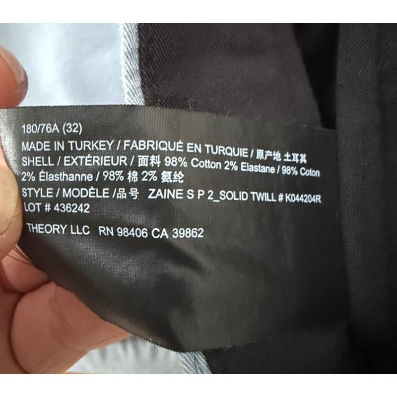 Theory Theory Men's Zaine Shorts Light Blue Size 32 EUC Slim Fit Size US 32 / EU 48 - 3 Thumbnail