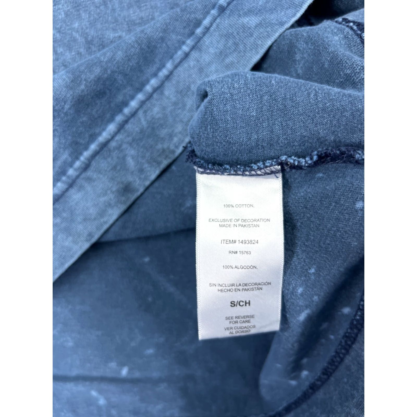 Champion Champion Shirt Mens Small Blue Denim Look Short Sleeve Crew Neck Cotton Size US S / EU 44-46 / 1 - 5 Thumbnail
