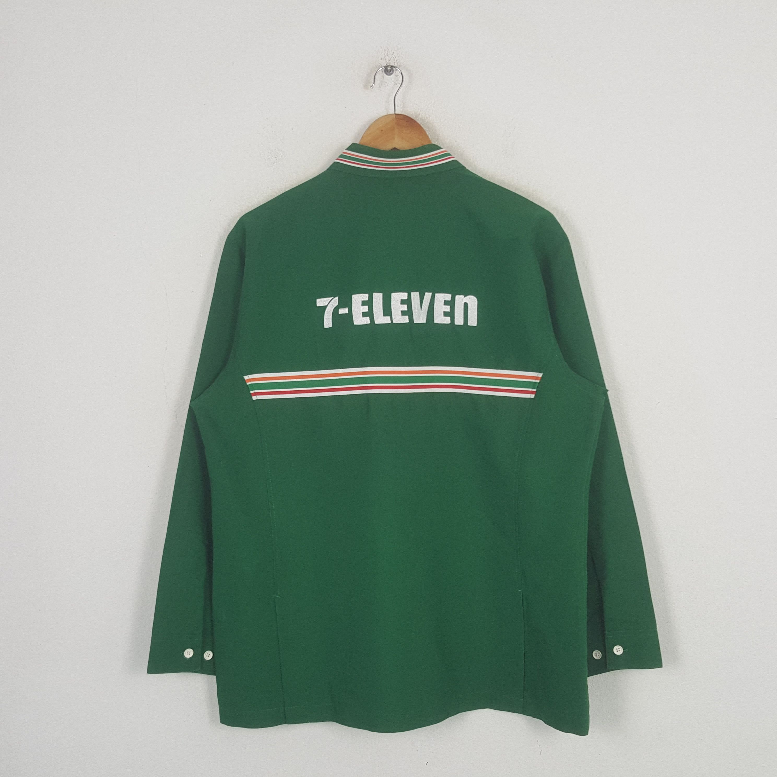 Japanese Brand Vintage 7 Eleven Japanese Uniform Jacket C301N5 Size US L / EU 52-54 / 3 - 1 Thumbnail