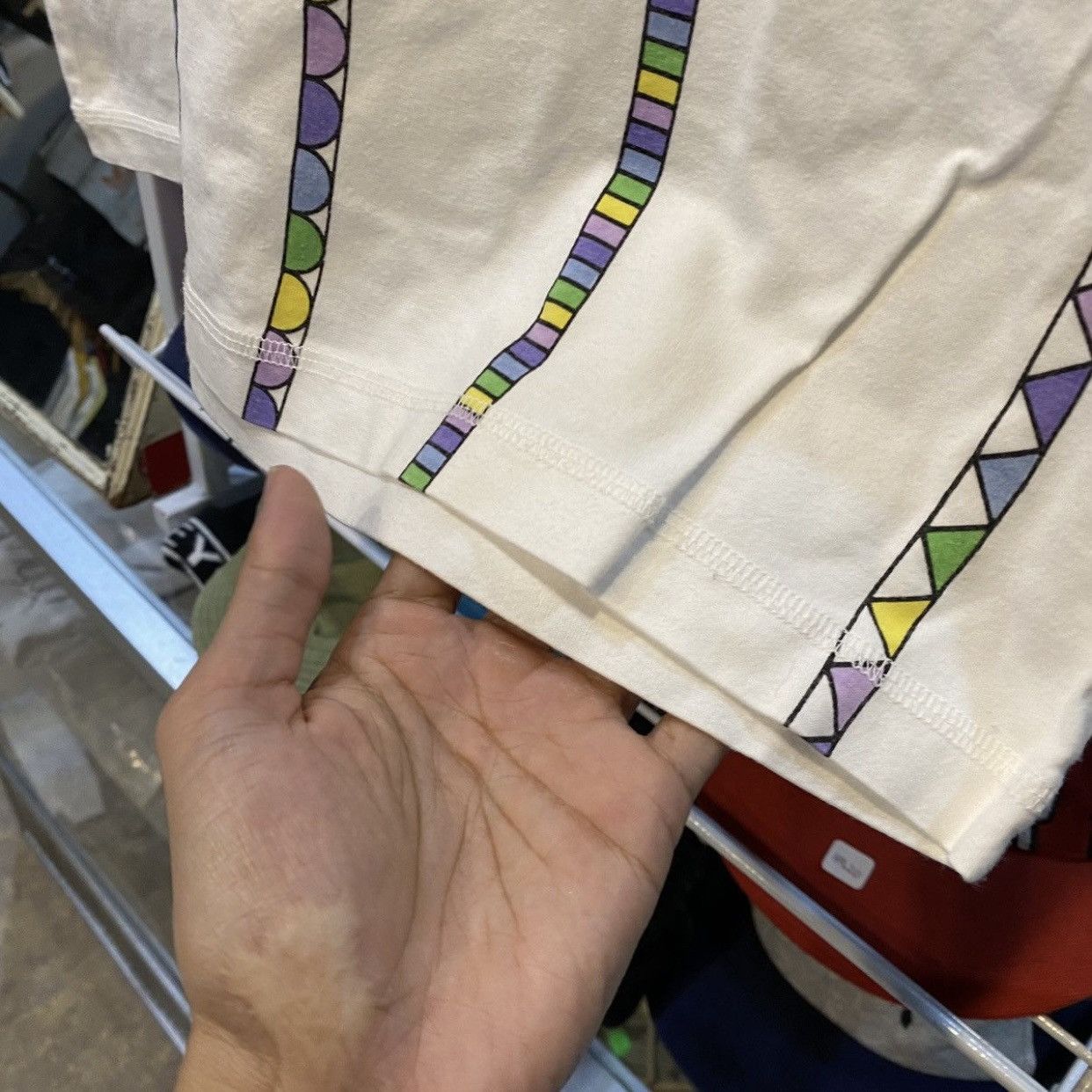 Kenzo Vintage 90s Kenzo Golf Paris Rainbow Arc Logo T-Shirt Size US S / EU 44-46 / 1 - 7 Thumbnail