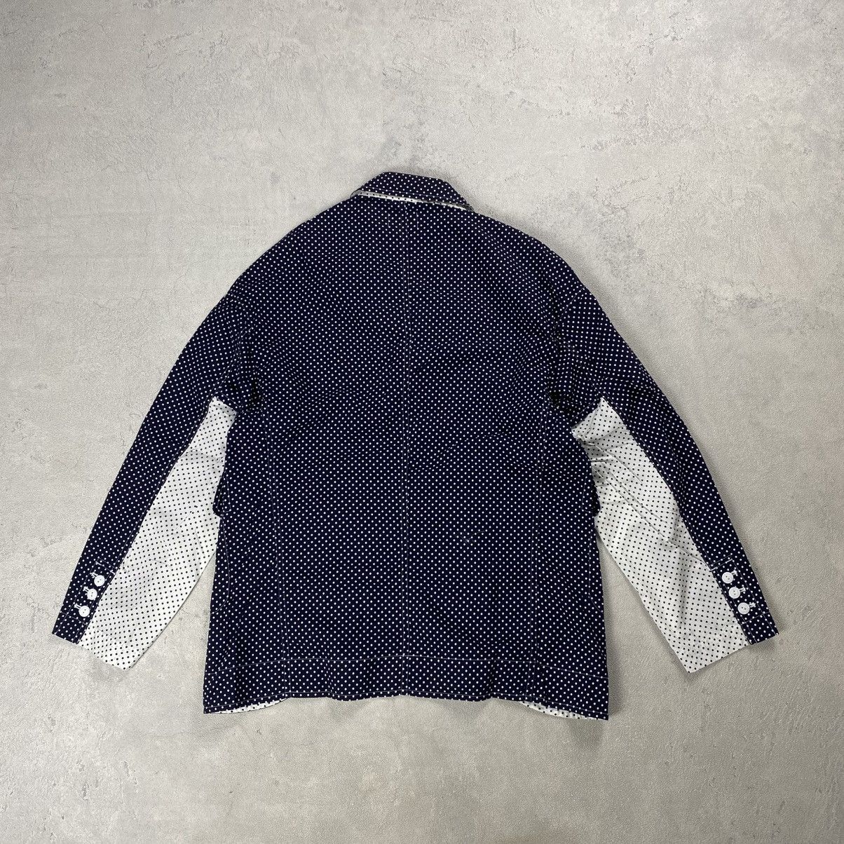Comme des Garcons SS12 Ganryu Comme Des Garcons Deconstructed Polka Dot Jacket Size US S / EU 44-46 / 1 - 10 Thumbnail