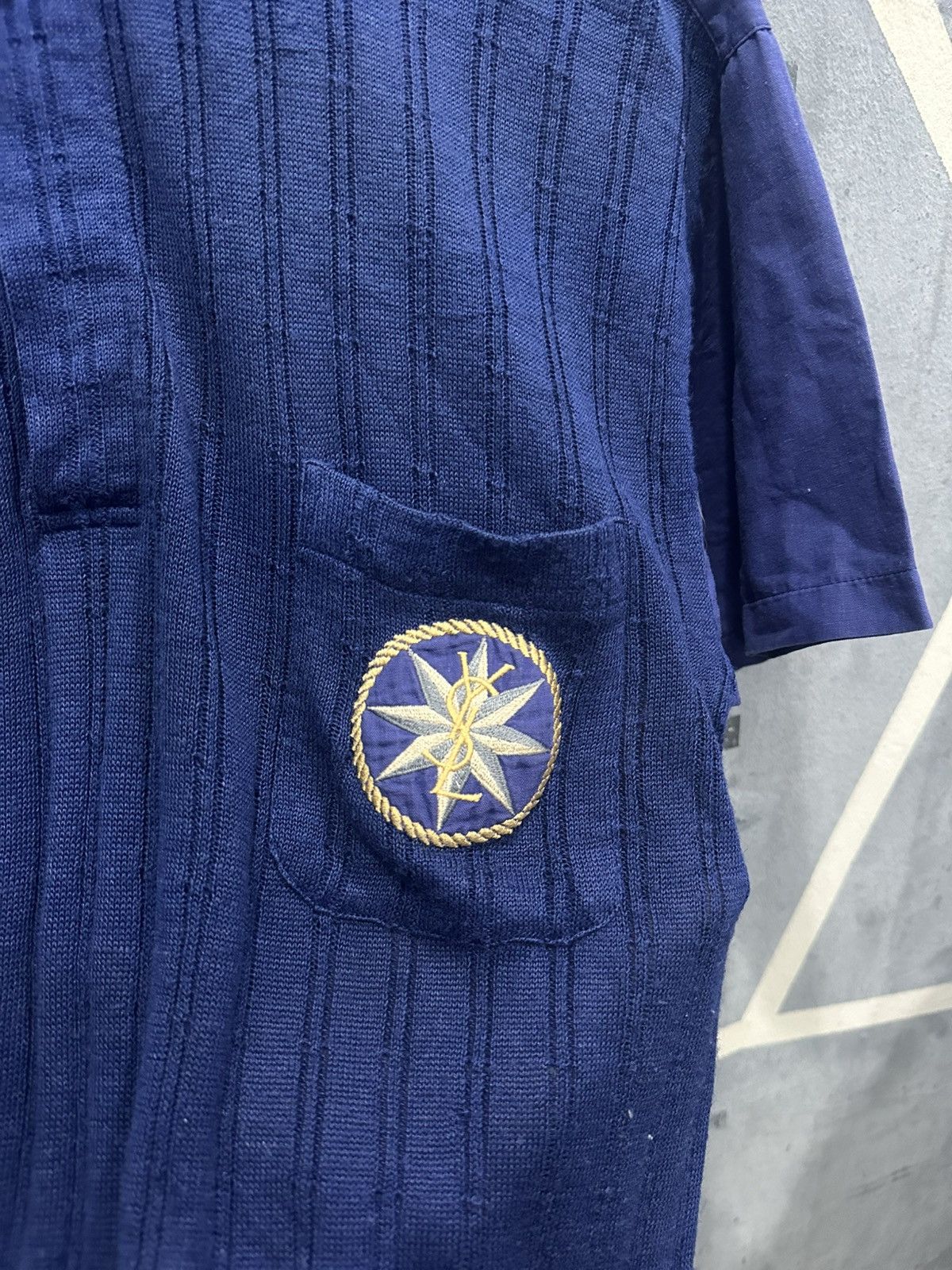 Yves Saint Laurent YvesSaintLaurent Tricots Knit Polos Shirt Size M / US 6-8 / IT 42-44 - 4 Thumbnail