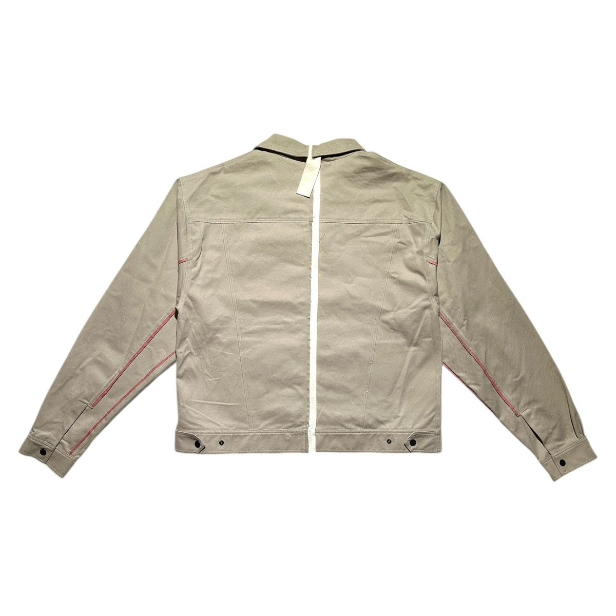 KOMAKINO Exposed stitch trucker jacket Size US M / EU 48-50 / 2 - 2 Thumbnail