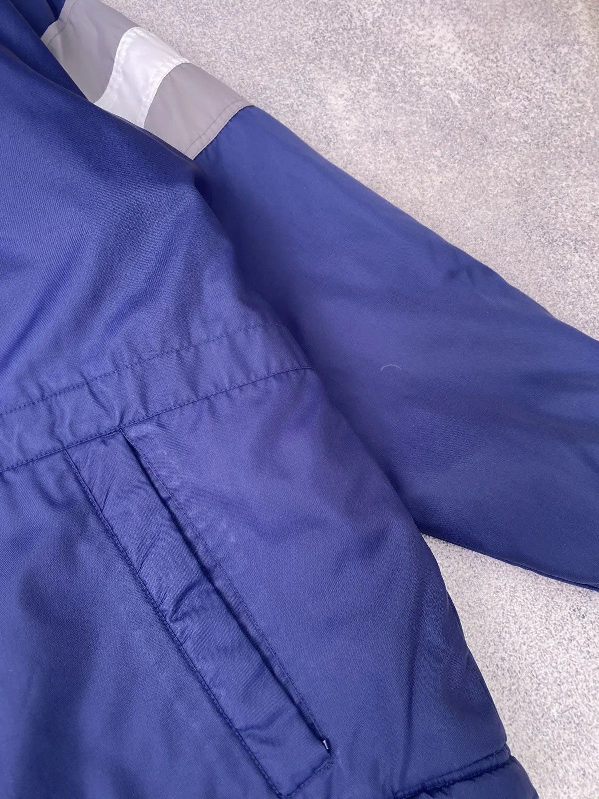 Nike × Vintage Vintage Nike Big Logo Navy 90s style Jacket Size US M / EU 48-50 / 2 - 6 Thumbnail