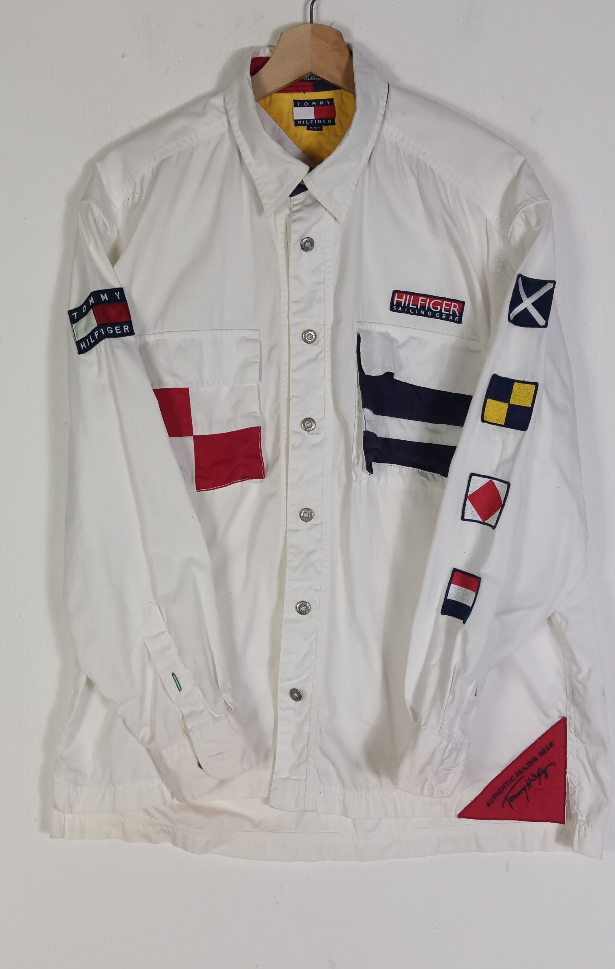 Tommy Hilfiger Vintage💥 Tommy Hilfiger Sailing Gear Pacth Country Size US XL / EU 56 / 4 - 5 Thumbnail