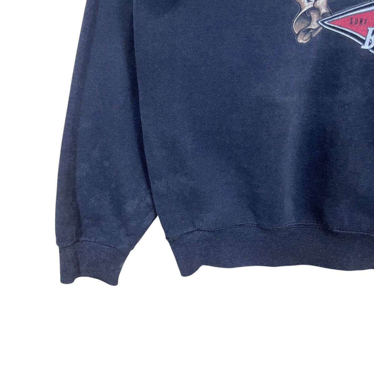Japanese Brand Vintage Bear Surfboards Big Logo Crewneck Sweatshirt Size US L / EU 52-54 / 3 - 6 Thumbnail