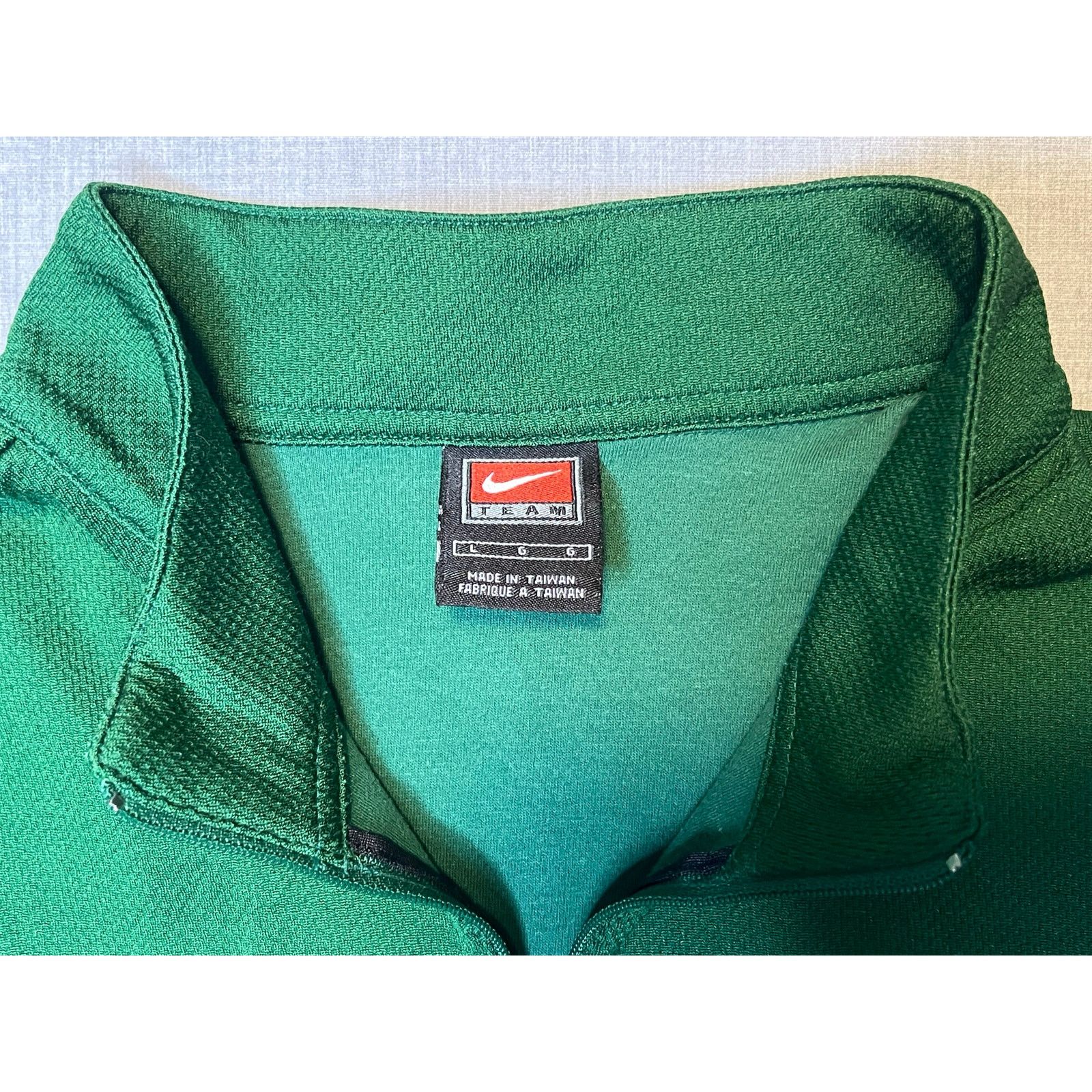 Nike × Vintage Vintage Nike Team Michigan State Quarter Zip Shirt Large Size US L / EU 52-54 / 3 - 3 Thumbnail