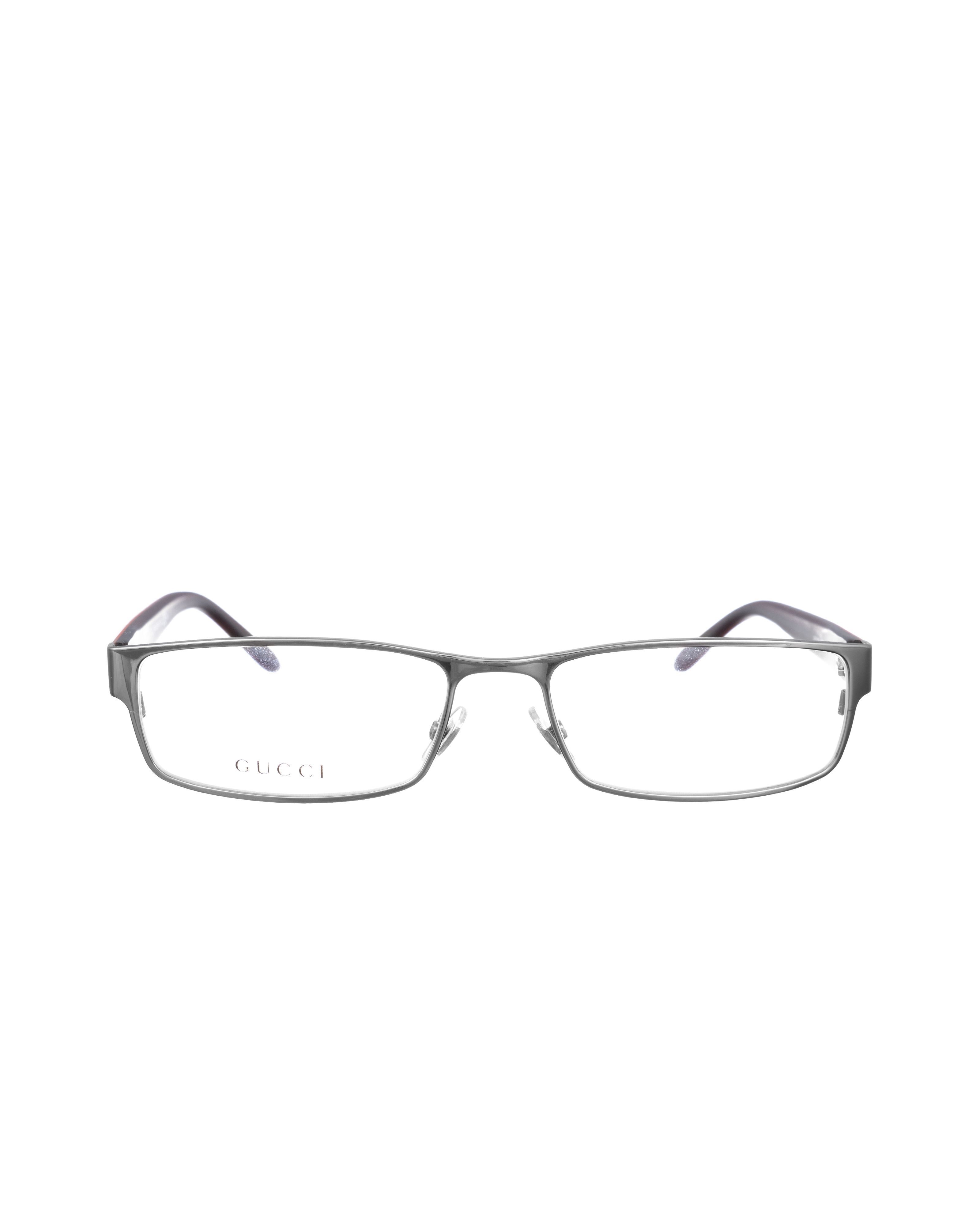Gucci Gucci 00s Thin Dark Silver Glasses Size ONE SIZE - 1 Thumbnail
