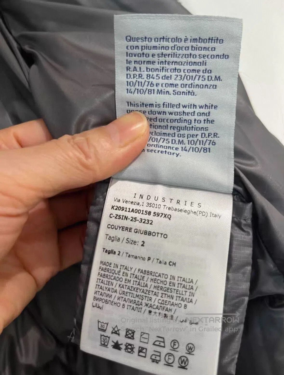 Moncler Moncler Men's Hooded Down Jacket. Size US M / EU 48-50 / 2 - 8 Thumbnail
