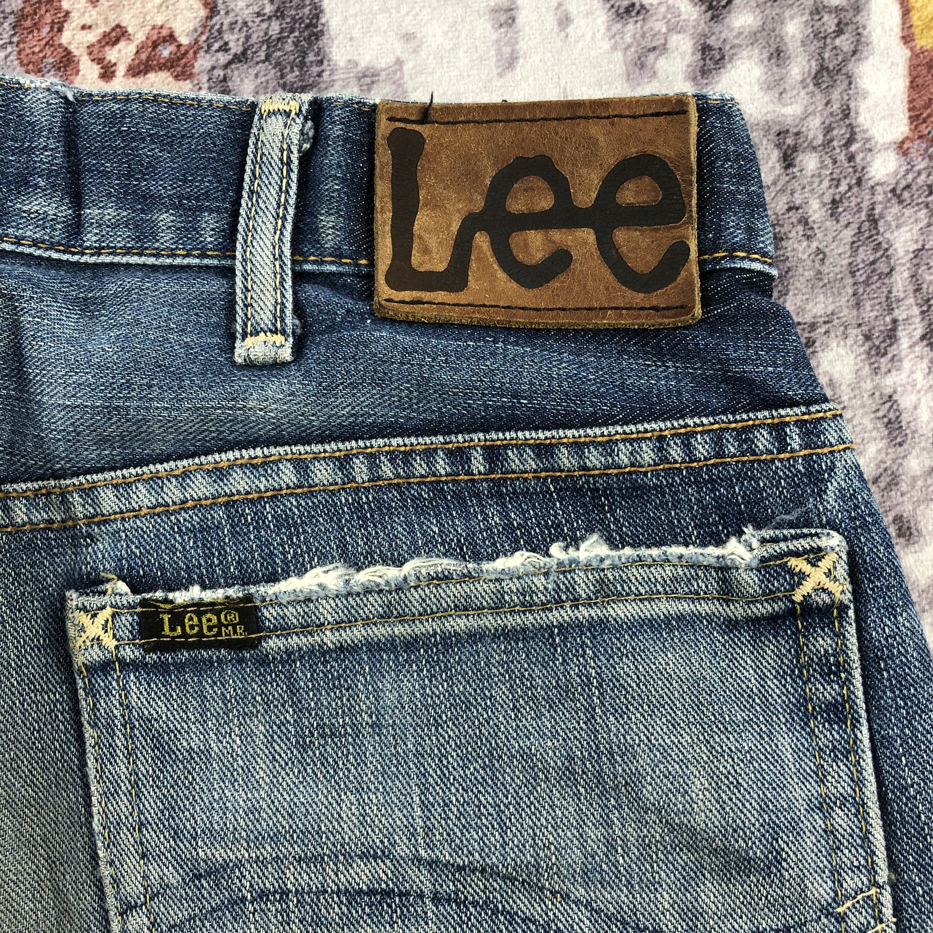 Lee Vintage Blue Wash Lee Jeans-JM2262 Size US 31 - 6 Thumbnail