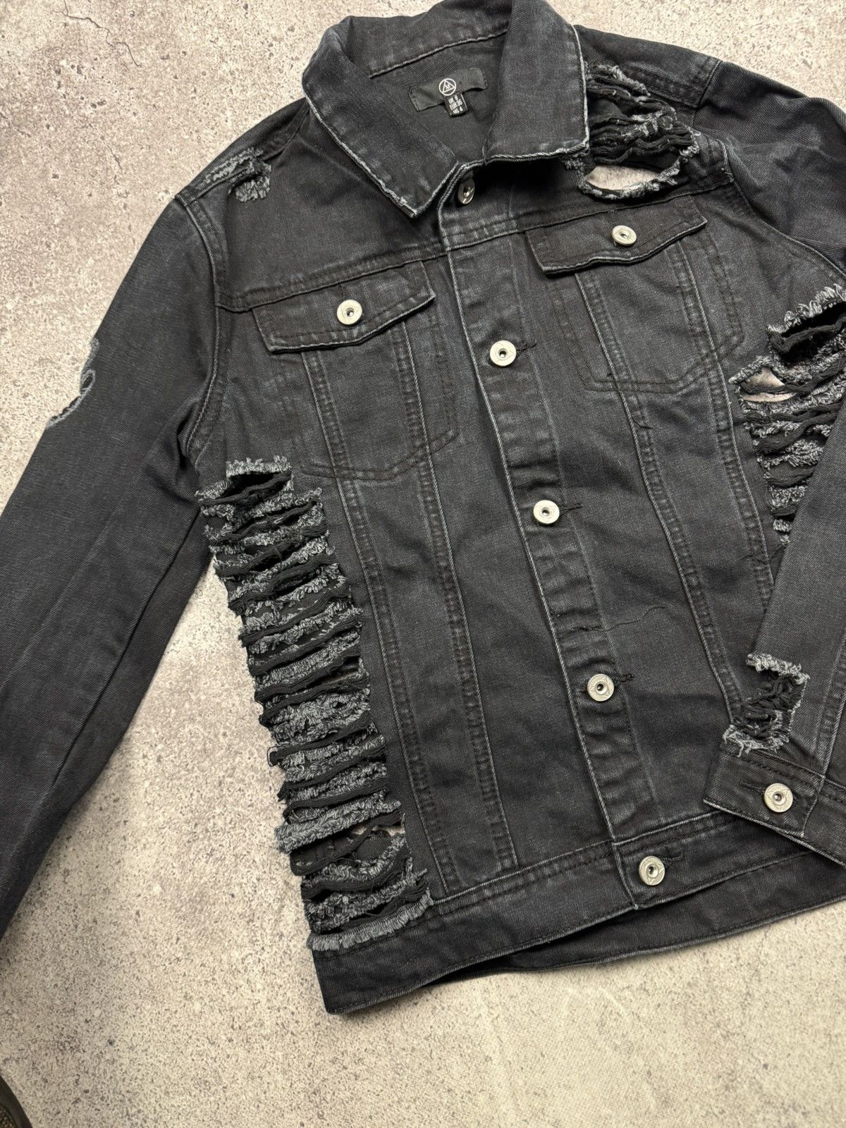 Japanese Brand Avant Garde Rick Owen’s Style Distressed Japanesse Jacket Size S / US 4 / IT 40 - 6 Thumbnail