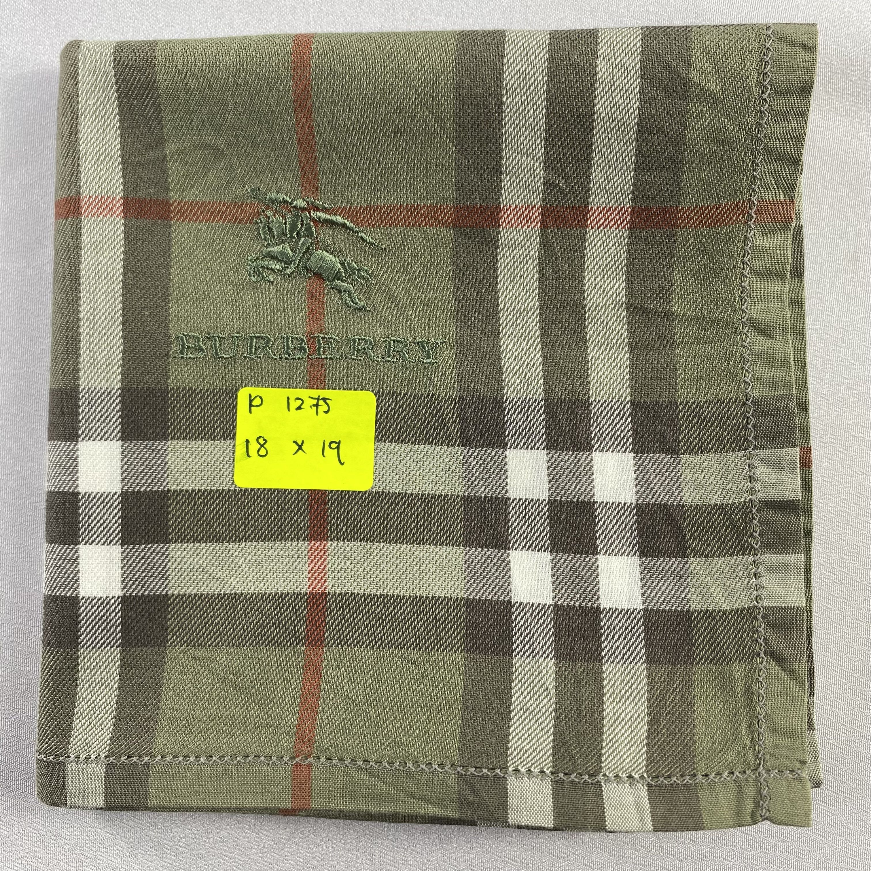 Burberry × Vintage Burberry Handkerchief / Neckerchief / Bandana-P1275 Size ONE SIZE - 5 Thumbnail
