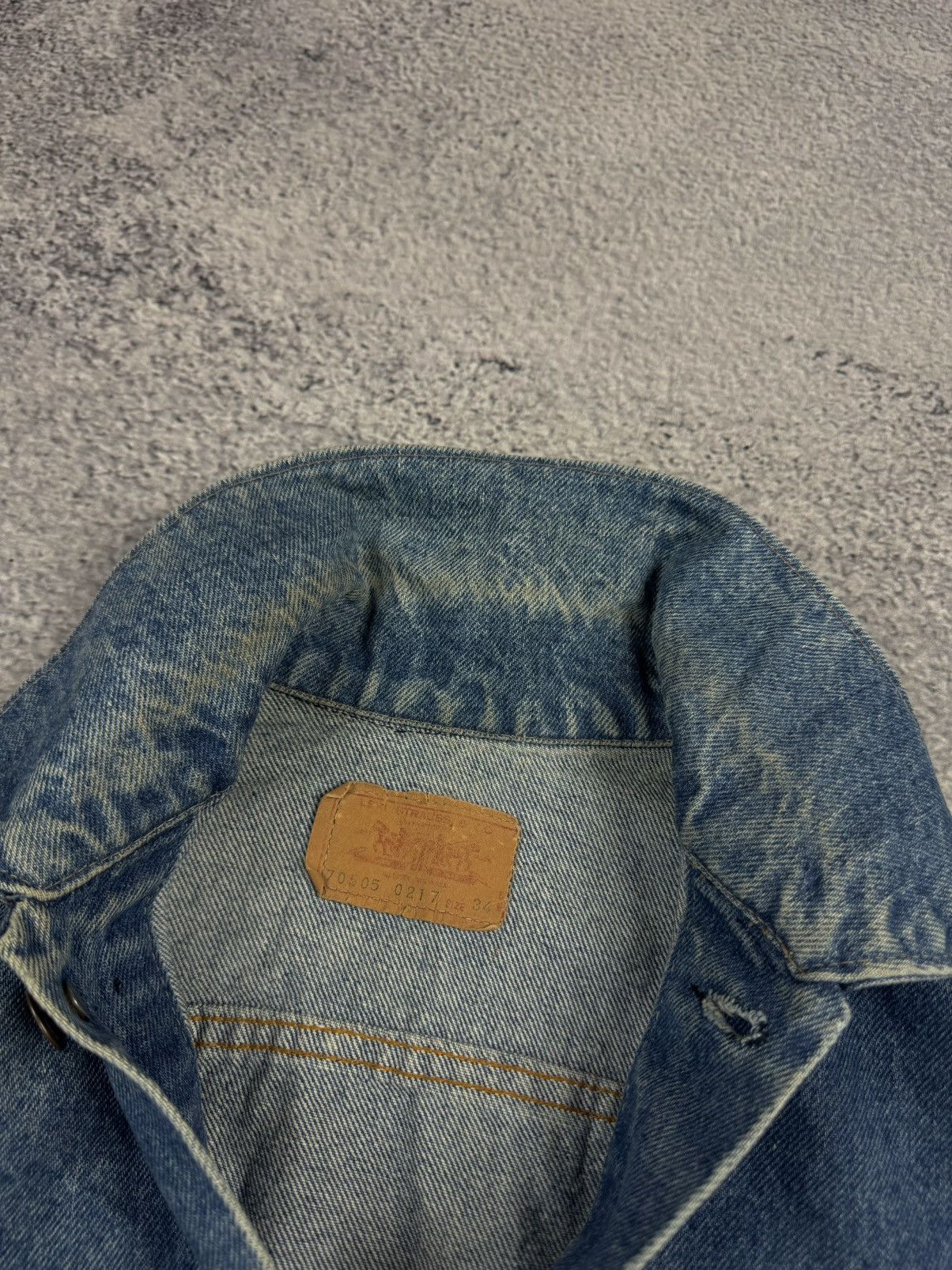 Levi's × Vintage LEVIS Vintage Made in USA Short Jeans Denim Jacket Size S / US 4 / IT 40 - 11 Thumbnail