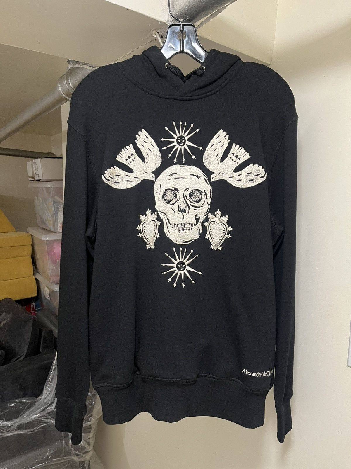 Alexander McQueen Folklore Embroidered Hoodie Sz XL Size US XL / EU 56 / 4 - 3 Thumbnail