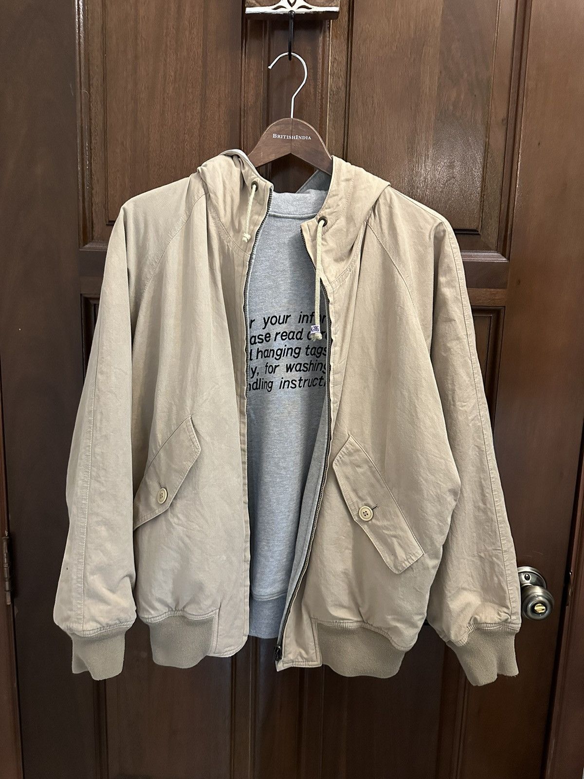 Issey Miyake × Japanese Brand × Vintage Vintage Issey Miyake IS Sport Care Label Reversible Hoodie Size US M / EU 48-50 / 2 - 4 Thumbnail