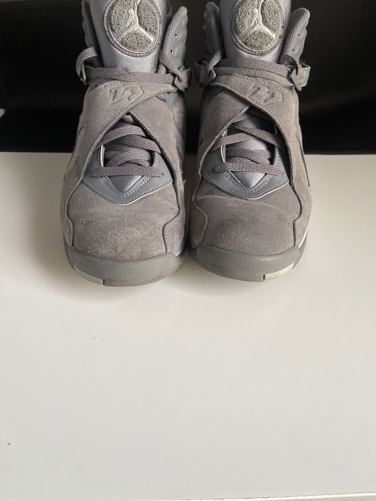 Jordan Brand Air Jordan 8 Cool Grey Size US 11.5 / EU 44-45 - 4 Thumbnail