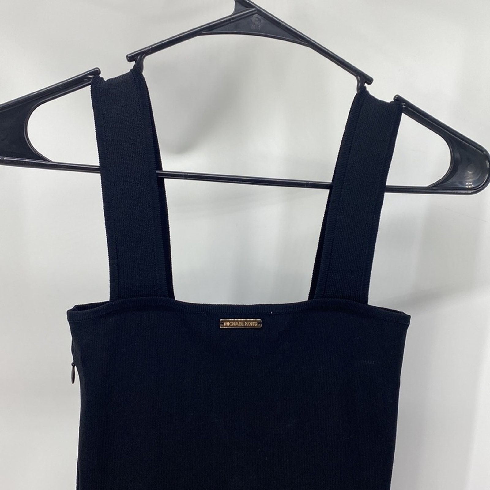 Michael Kors Michael Kors mini ribbed gold accent lace up front black Size XXS / US 00 / IT 34 - 8 Thumbnail