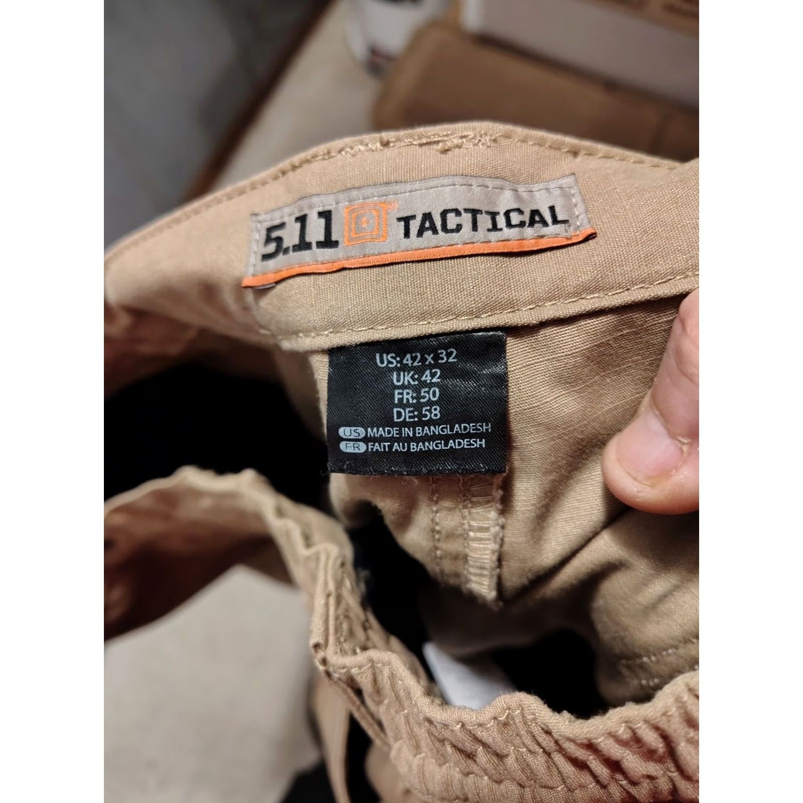 Vintage 5.11 Tactical Series Premium Flex Tac Evolution Cargo Pants Men 42X34? Size US 42 / EU 58 - 3 Thumbnail