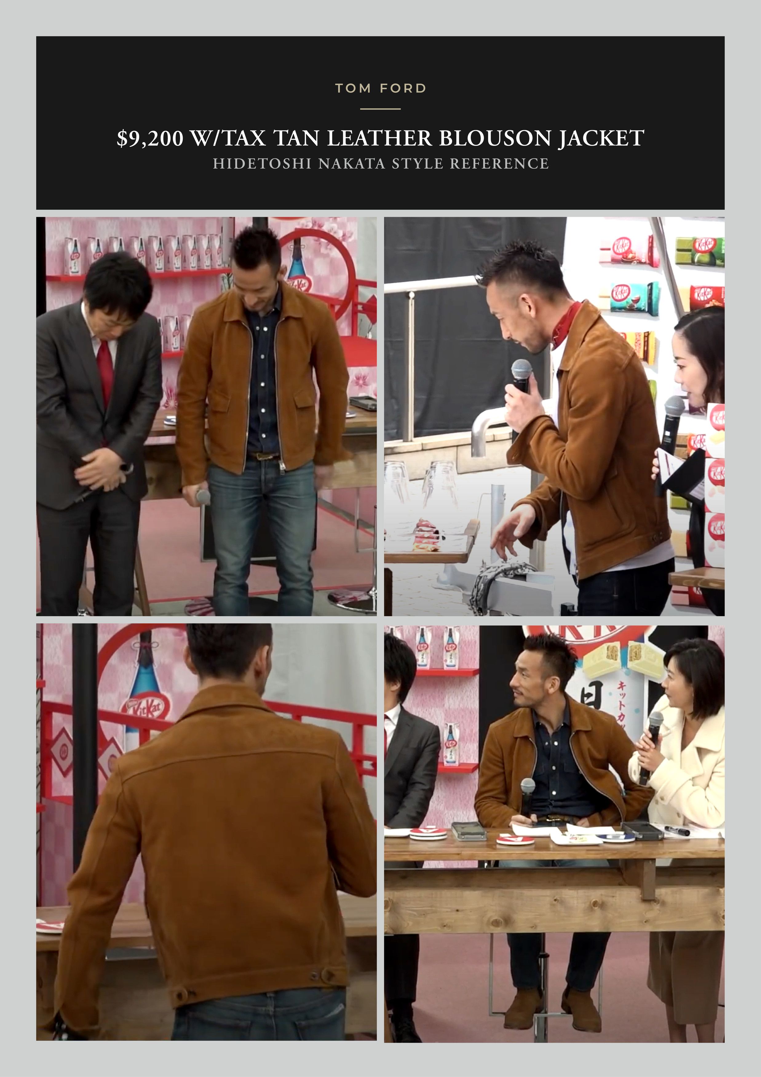 Tom Ford Fits smaller, A Menswear Grail, Rare Bovine Leather Jacket Size US XXL / EU 58 / 5 - 9 Thumbnail