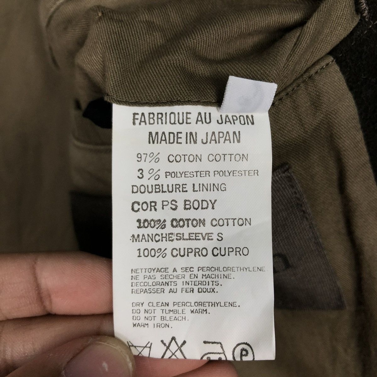 Y's for Men 🔥RICH DARK GREEN VINTAGE LONG OVERCOAT WOOL Y’S FOR MEN Size US L / EU 52-54 / 3 - 22 Thumbnail