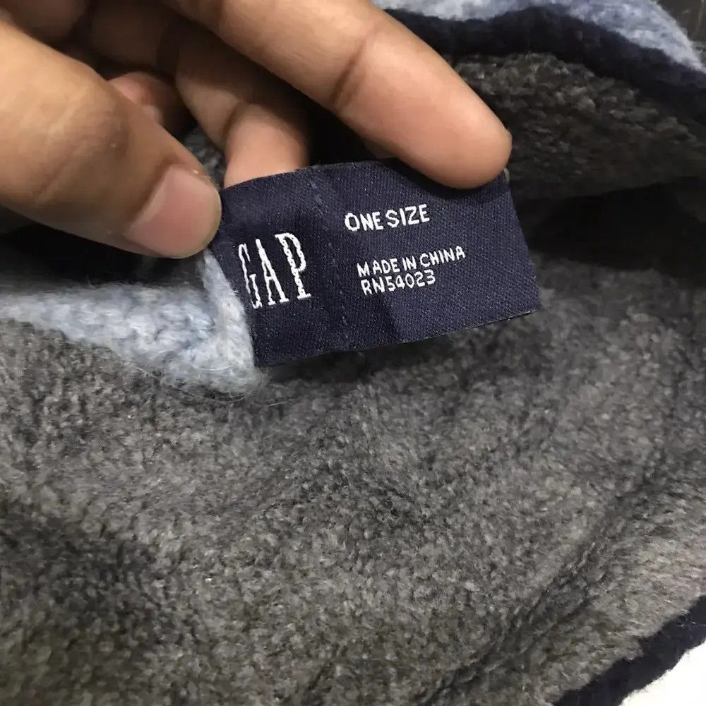 Gap Gap Lambs Wool Stripe Design Beanie Hat Size ONE SIZE - 7 Thumbnail