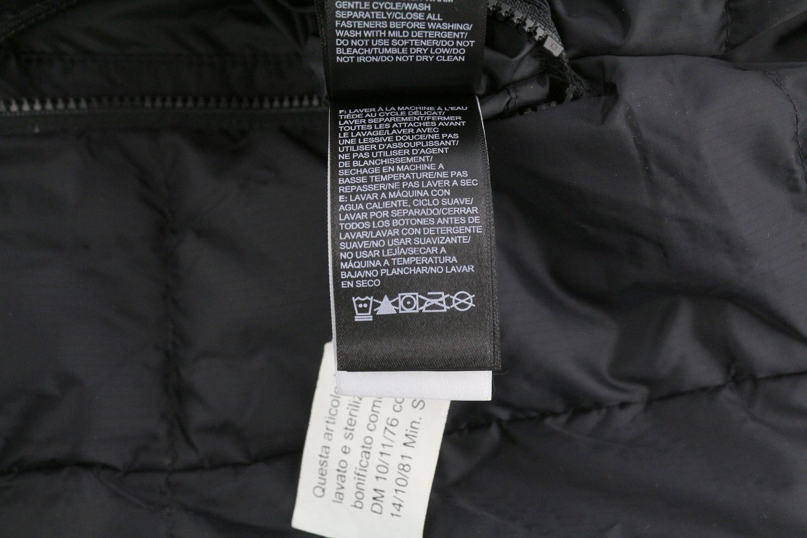 The North Face S Black 550 Down Insulated High Neck Full Zip Puffer 83720 Size US S / EU 44-46 / 1 - 8 Thumbnail