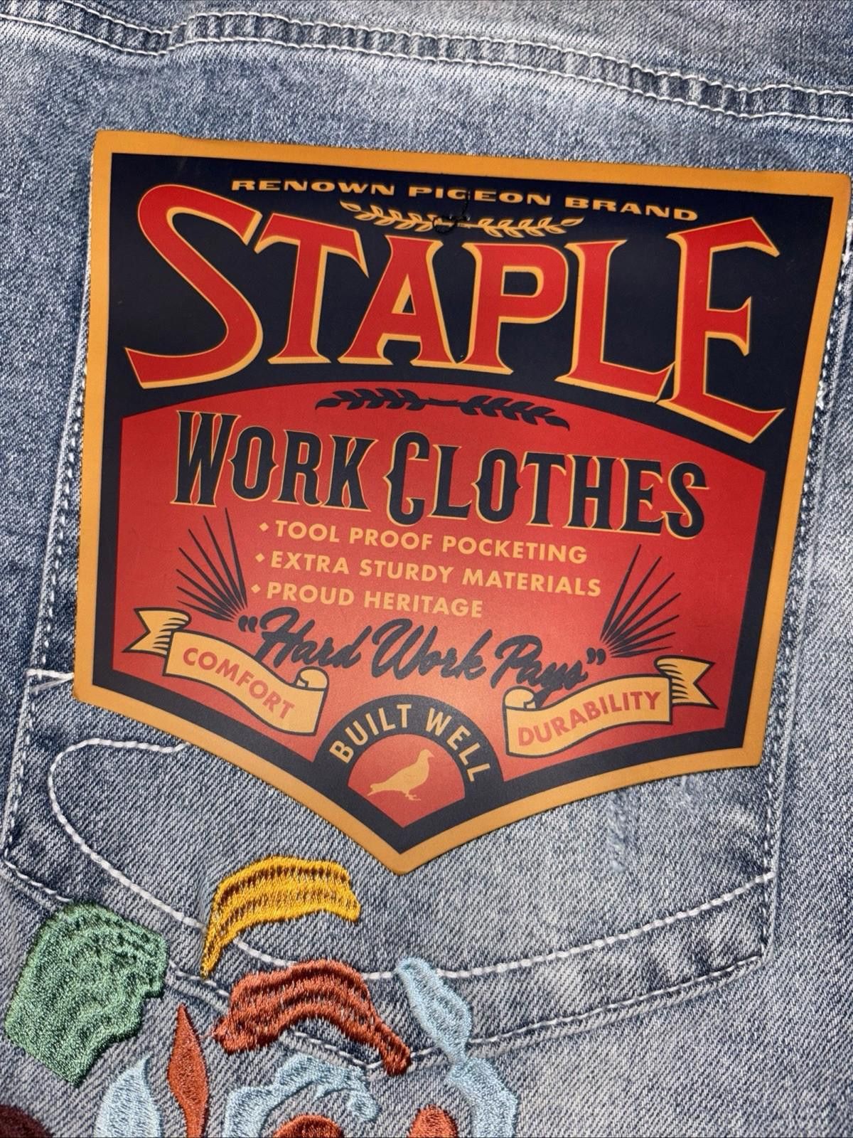 Staple Stable Pigeon Light Stone Wash Shorts 30 Size US 30 / EU 46 - 9 Thumbnail
